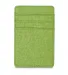Promo Goods  TR104 Heathered RFID Wallet in Lime green front view
