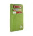 Promo Goods  TR104 Heathered RFID Wallet in Lime green side view