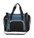 Promo Goods  LT-3065 Strand 12 Can Duffel Cooler in Blue front view