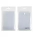 Promo Goods  OD100 Disposable Rain Poncho in Clear front view