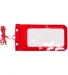 Promo Goods  PL-3650 Super-Seal Water-Resistant Ba in Translucent red front view