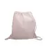 Promo Goods  BG400 Cotton Canvas Drawstring Backpa in Natural front view