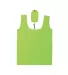 Promo Goods  BG350 Polyester Folding Grocery Tote in Lime green front view