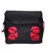 Promo Goods  LT-3943 Diamond Lunch Cooler in Red front view
