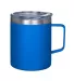 Promo Goods  MG407 12oz Vacuum Insulated Coffee Mu in Reflex blue front view