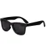 Promo Goods  SG110 Youth Single-Tone Matte Sunglas in Black front view
