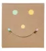Promo Goods  PL-4125 Happy Face Sticky Note Pack in Natural front view