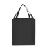 Promo Goods  BG80 Saturn Jumbo Non-Woven Grocery T in Black front view