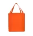 Promo Goods  BG80 Saturn Jumbo Non-Woven Grocery T in Orange front view
