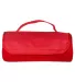Promo Goods  LT-3618 Roll Up Blanket in Red front view