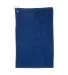 Promo Goods  TW101 Golf Towel With Grommet And Hoo in Navy blue front view