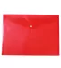 Promo Goods  PF200 Letter-Size Document Envelope in Translucent red front view