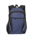 Promo Goods  LT-3048 Too Cool For School Backpack in Navy blue front view
