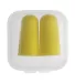 Promo Goods  PC401 Earplugs In Square Case in Yellow front view