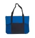 Promo Goods  BG507 Jumbo Trade Show Tote With Fron in Reflex blue front view