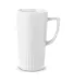 Promo Goods  CM220 20oz Texture Base Ceramic Mug in White front view