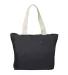 Promo Goods  LT-3841 Denim Tote in Blue front view
