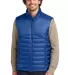 Eddie Bauer EB512  Quilted Vest in Cobaltbl front view