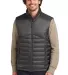Eddie Bauer EB512  Quilted Vest in Irongate front view
