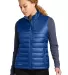 Eddie Bauer EB513  Ladies Quilted Vest in Cobaltbl front view