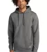 New Era NEA550    Comeback Fleece Pullover Hoodie in Dkhtgry front view