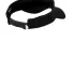New Era NE219    Performance Dash Adjustable Visor in Black back view
