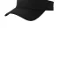 New Era NE219    Performance Dash Adjustable Visor in Black front view