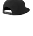 New Era NE4020    Standard Fit Flat Bill Snapback  in Black back view