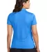 Nike NKDX6685  Ladies Victory Solid Polo in Ltphoblue back view