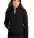 Nike NKDX6720  Ladies Club Fleece Sleeve Swoosh 1/ in Black front view