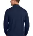 Nike NKDX6702  Textured 1/2-Zip Cover-Up in Colnavy back view