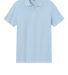 Gildan 64800 Men's Softstyle Double Pique Polo in Light blue