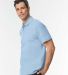 Gildan 64800 Men's Softstyle Double Pique Polo in Light blue
