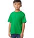Gildan 65000B Youth Softstyle Midweight T-Shirt in Irish green front view