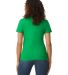 Gildan 65000L Ladies' Softstyle Midweight Ladies'  in Irish green back view