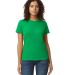 Gildan 65000L Ladies' Softstyle Midweight Ladies'  in Irish green front view