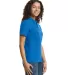 Gildan 64800L Ladies' Softstyle Double Pique Polo in Royal side view