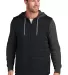 Travis Mathew TM1MZ336 TravisMathew Tides Up Hoode in Blk/blkhtr front view