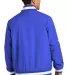 Sport Tek JST58 Sport-Tek Insulated Varsity Jacket in Trueroyal back view