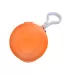 Promo Goods  OD101 Poncho In Carabiner Case in Orange side view