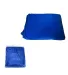 Promo Goods  OD303 Chenille Micro Plush Fleece Bla in Reflex blue front view