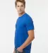 Tultex 602 Combed Cotton T-Shirt in Royal side view