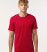 Tultex 602 Combed Cotton T-Shirt in Red