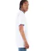 Shaka Wear SHDLT Adult 5.9 oz., Double Layer Short in White/ royal side view
