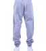Shaka Wear SHLAS Unisex Los Angeles Super Heavywei in Heather grey back view