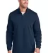 Travis Mathew TM1MZ339 TravisMathew Coveside 1/4-Z in Bluenights front view
