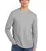 District Clothing DT109 District Perfect Blend CVC in Lthtgry
