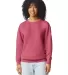 Comfort Colors T-Shirts  1466 Garment Dyed Lightwe in Crimson front view