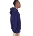 Shaka Wear SHGDZ Men's Garment Dye Double-Zip Hood in Navy side view