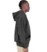 Shaka Wear SHGDZ Men's Garment Dye Double-Zip Hood in Shadow side view
